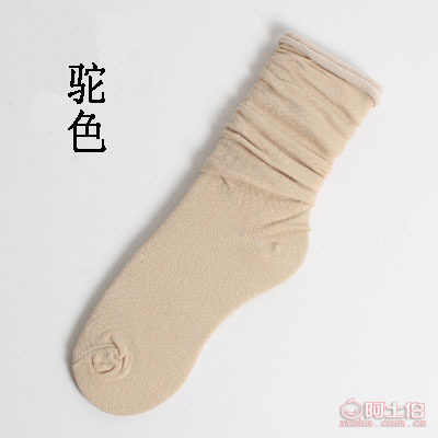 2016新年大促 糖果色堆堆襪，日系原棉廠家批發(fā)一件代發(fā)